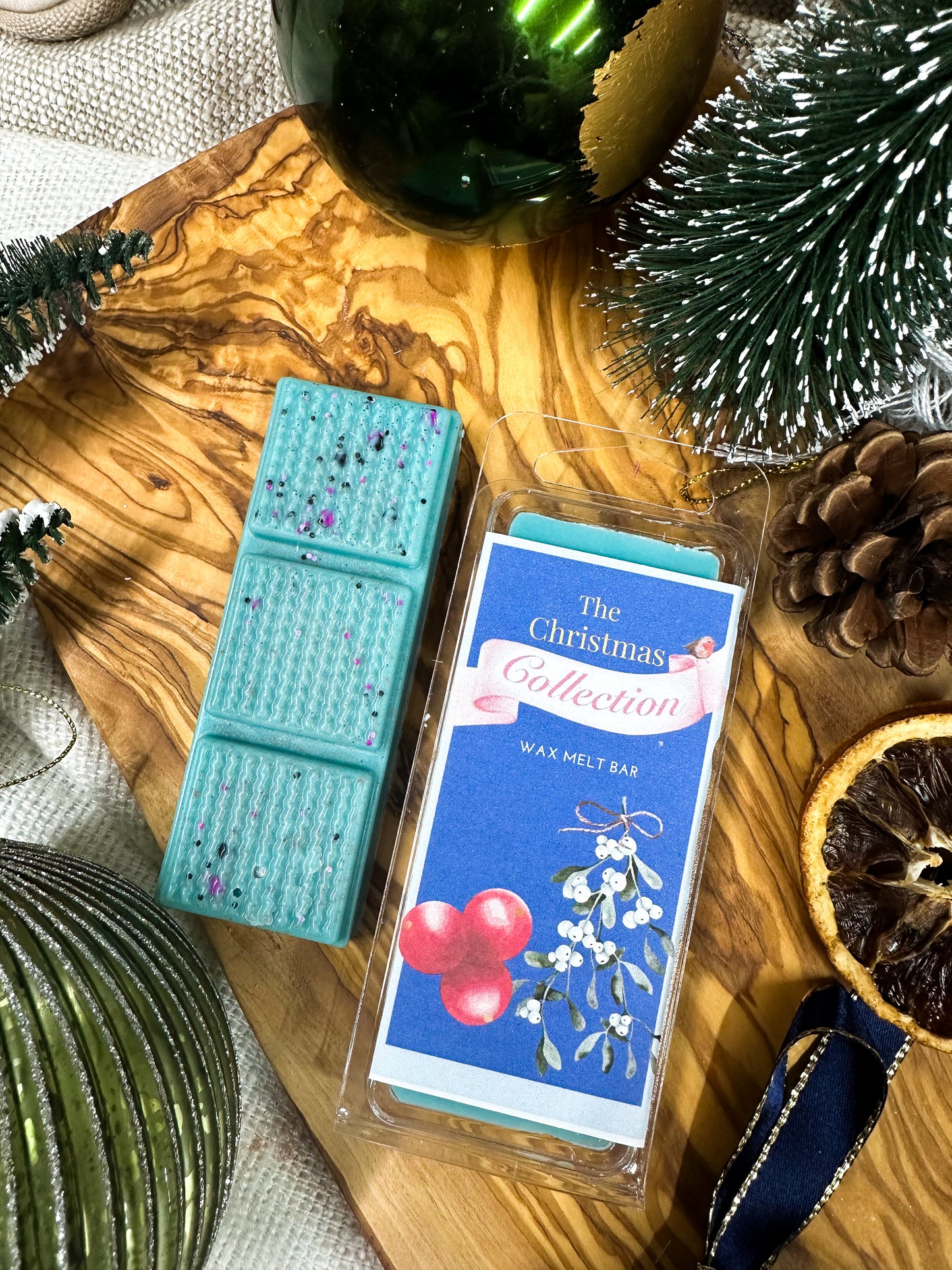 Snowberry + Mistletoe Wax Melt Bar