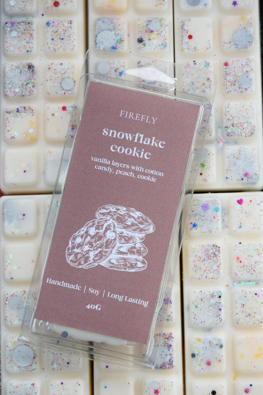 Snowflake Cookie Wax Melt- The Christmas Collection