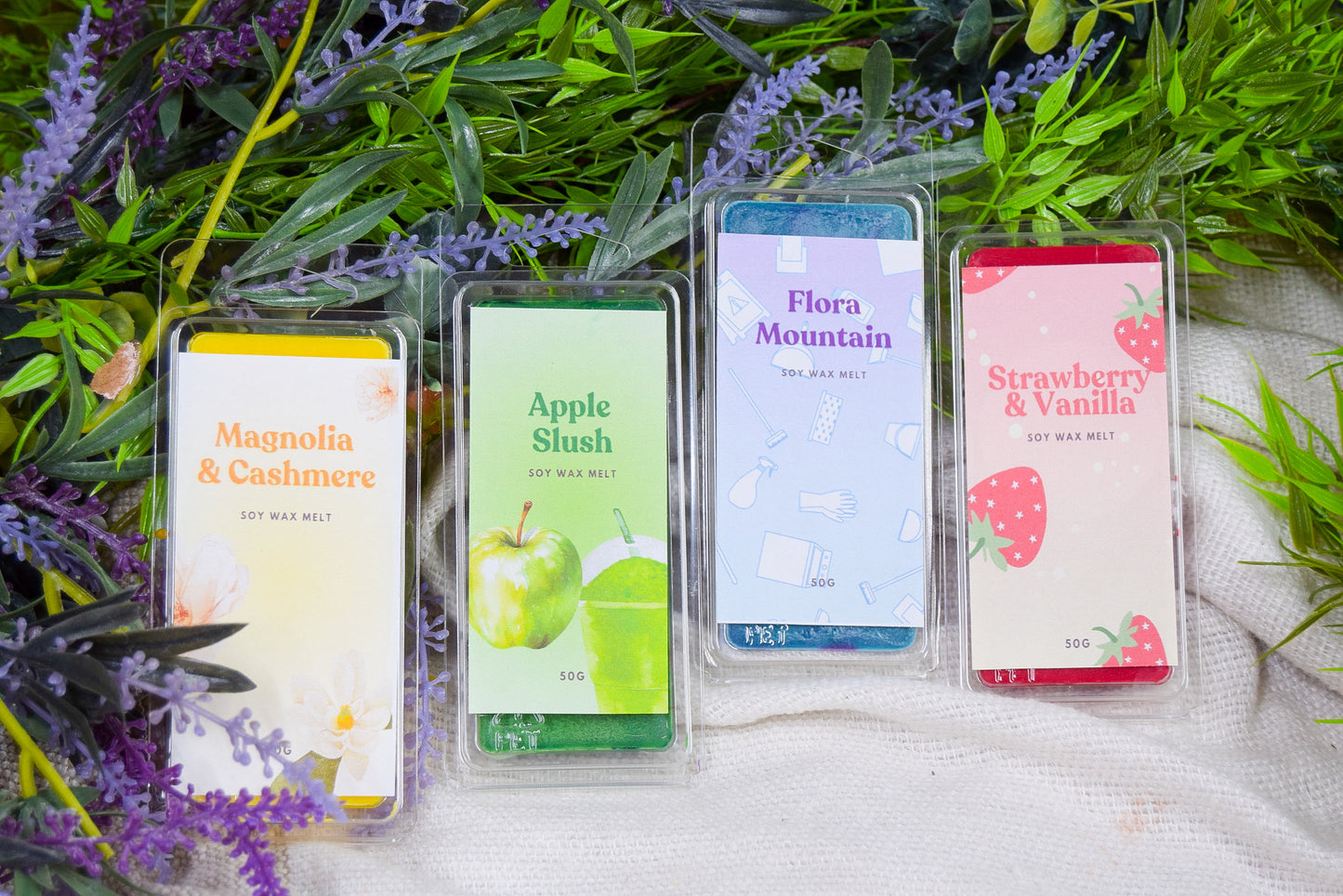 Fresh + Fruity Full Collection Wax Melt Bars (6)