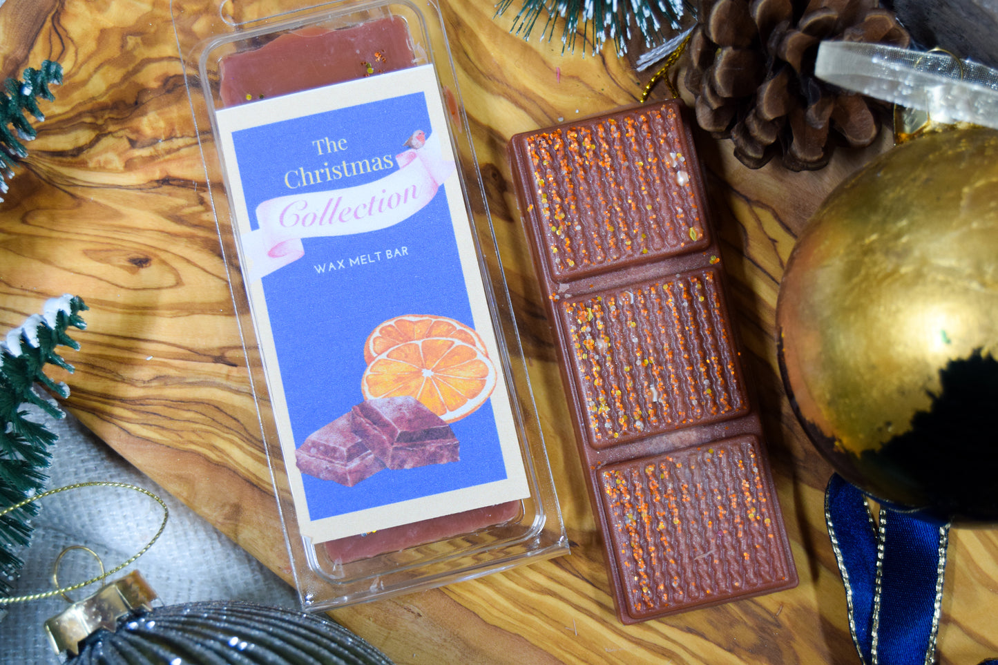 Chocolate Orange Wax Melt Bar