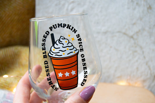 Pumpkin Spiced Glass