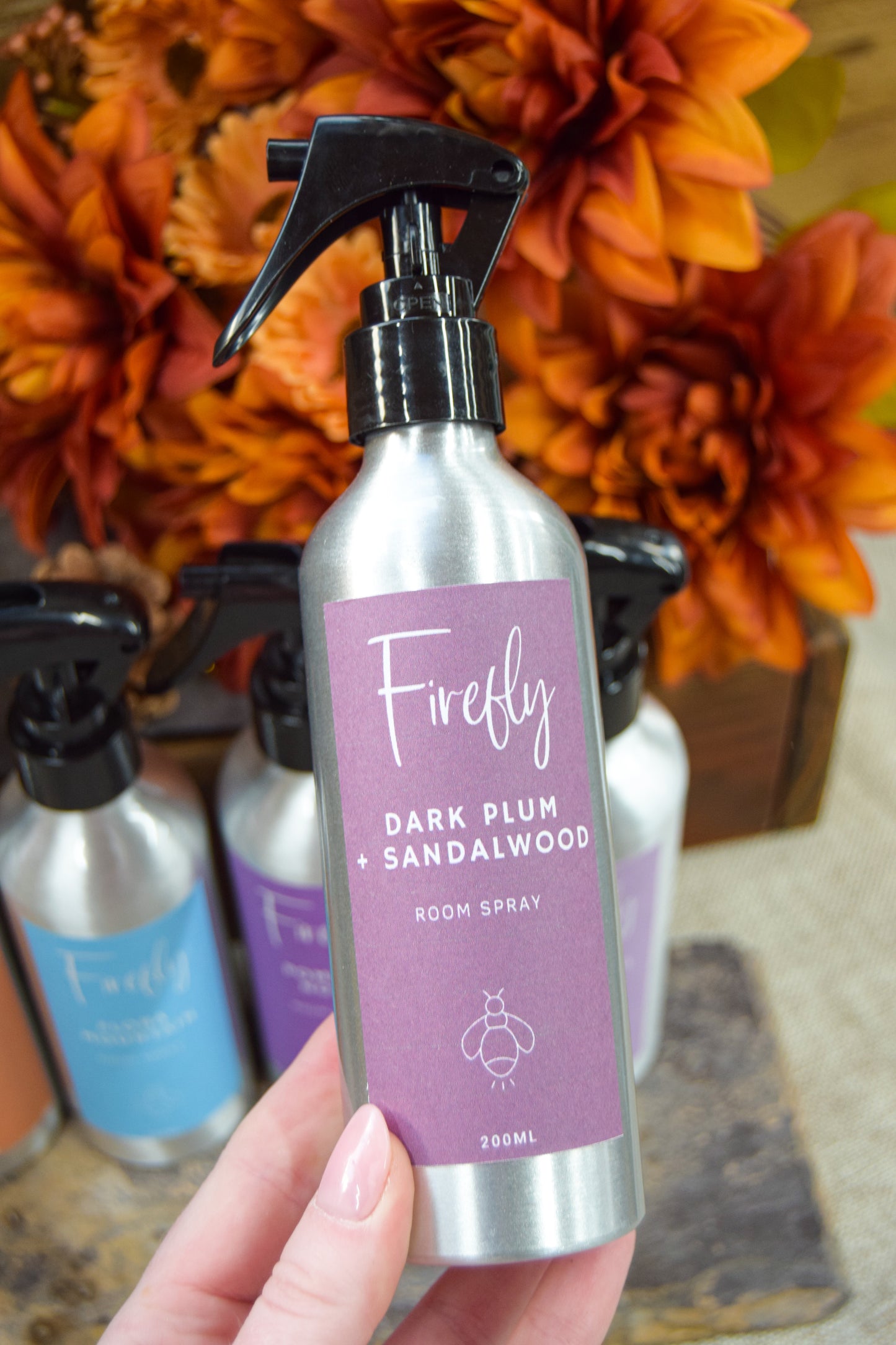Dark Plum + Sandalwood Room Spray