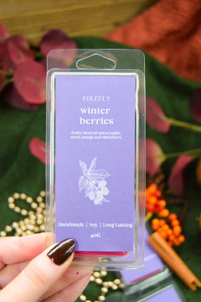 Winter Berries Wax Melt - The Christmas Collection