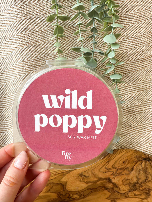 Wild Poppy Wax Melt