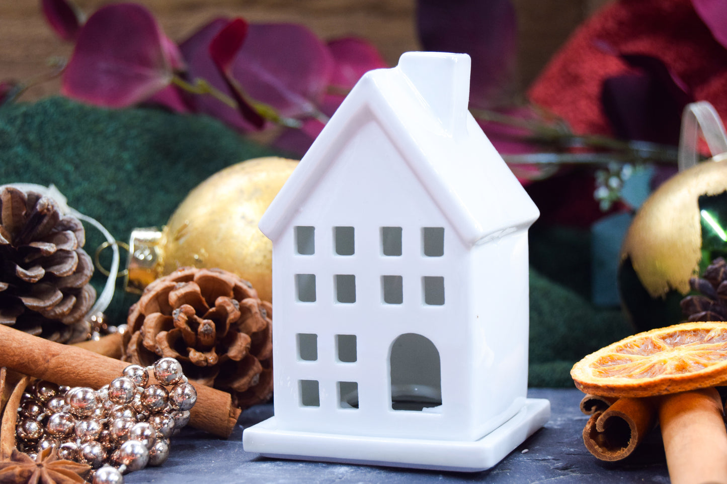 White House Mini Incense Cone Holder