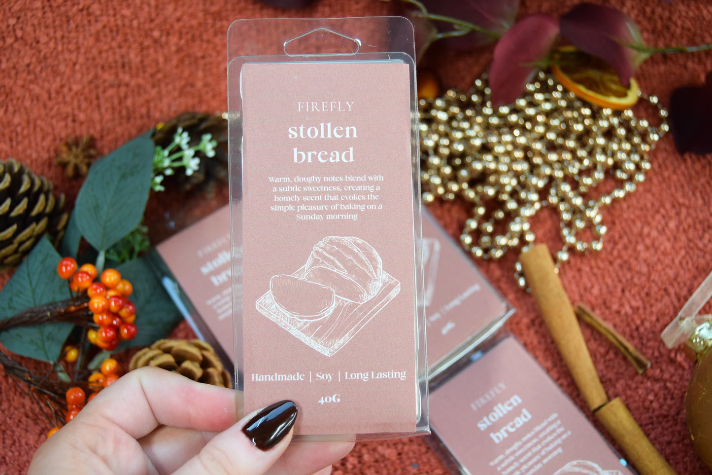 Stollen Bread Wax Melt- The Christmas Collection