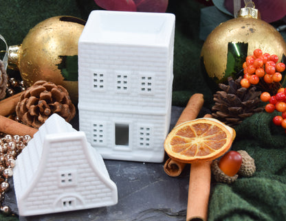 White Nordic House Wax Burner