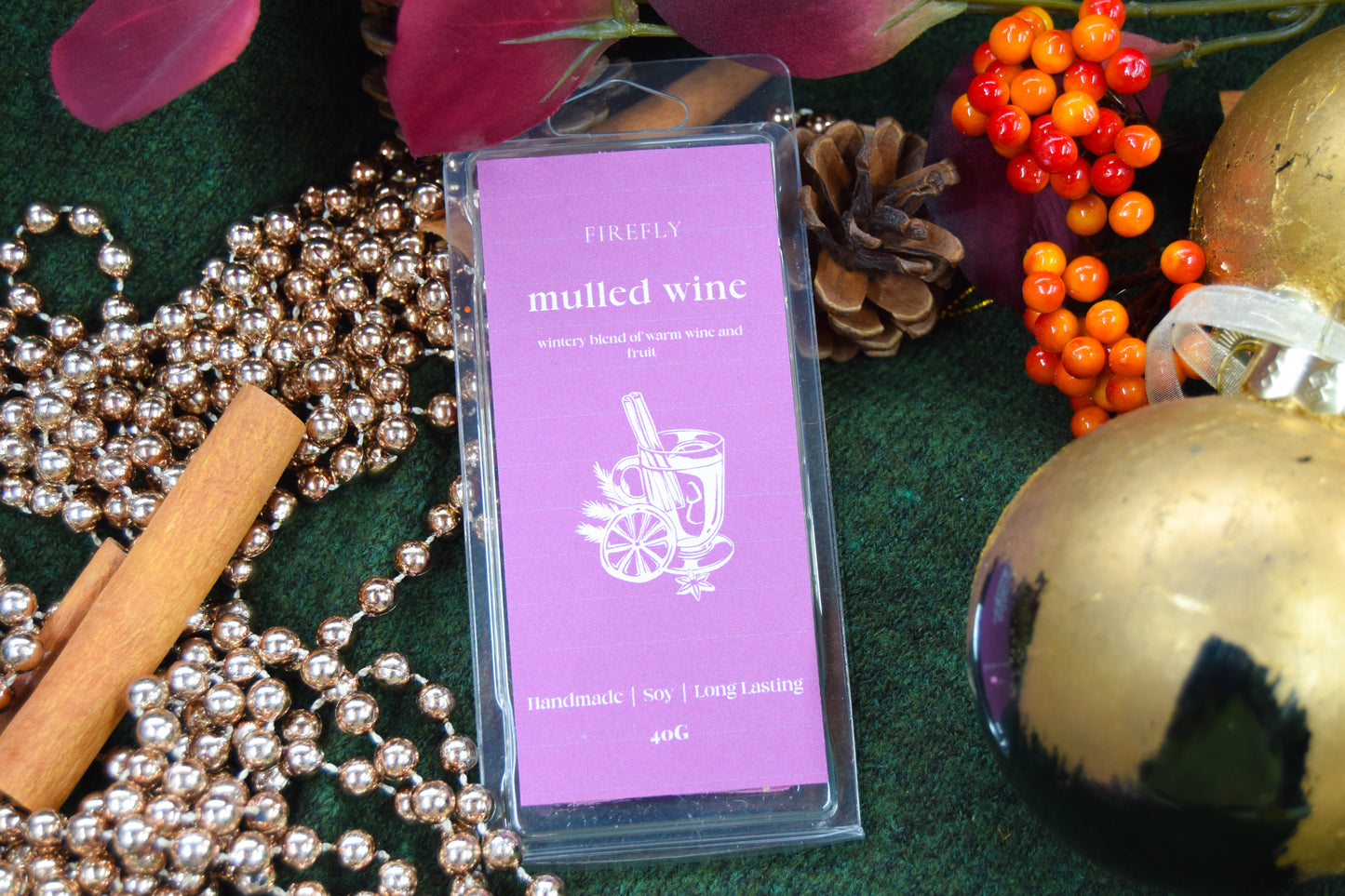 Mulled Wine Wax Melt- The Christmas Collection