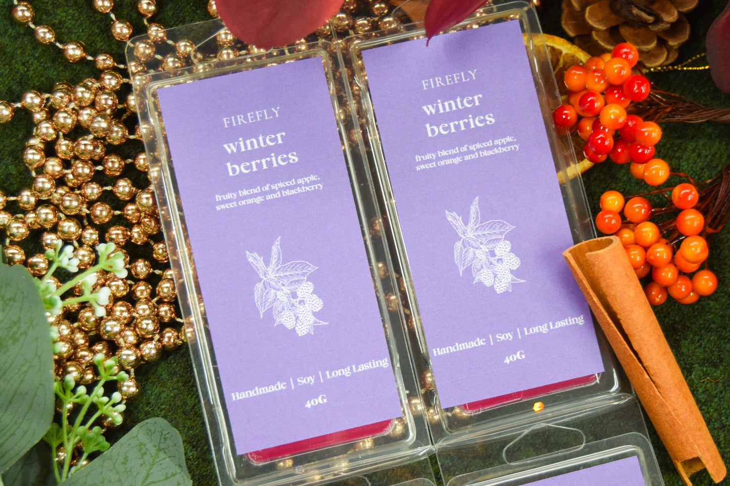 Winter Berries Wax Melt - The Christmas Collection