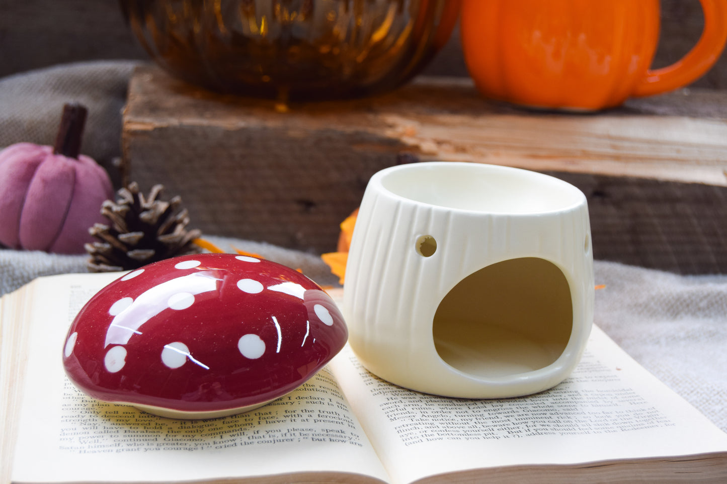 Mushroom Shaped Wax Burner