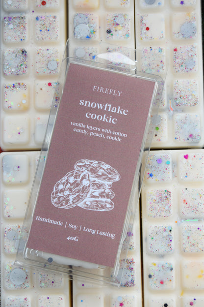 Snowflake Cookie Wax Melt- The Christmas Collection