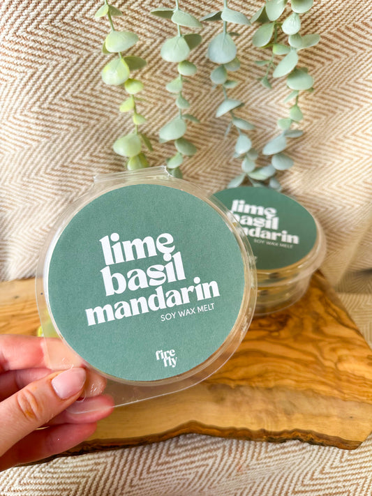 Lime Basil Mandarin Wax Melt