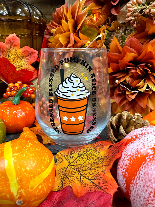 Pumpkin Spiced Glass