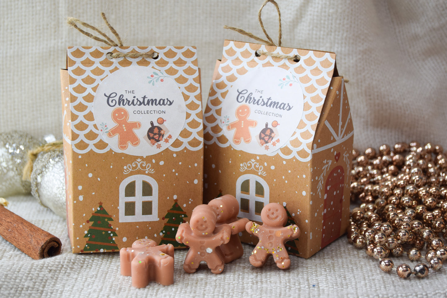 Christmas Gift Set- Gingerbread House Wax Melts