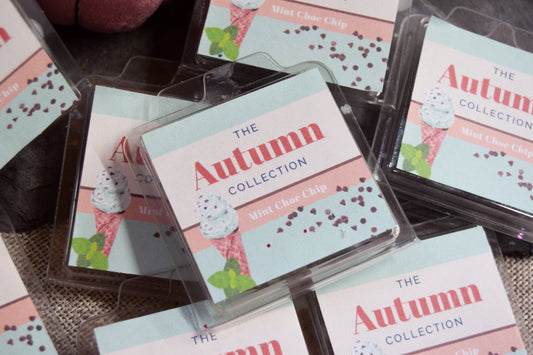 Mint Choc Chip Mini Leaf Melt- The Autumn Collection