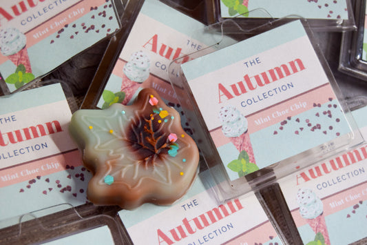 Mint Choc Chip Mini Leaf Melt- The Autumn Collection