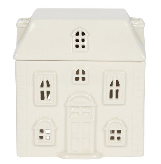 White Ceramic House Burner