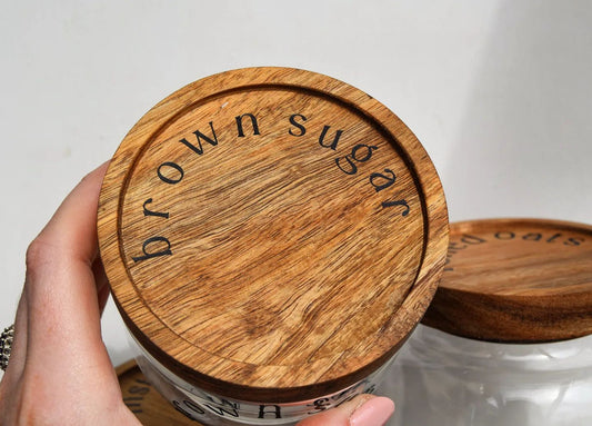 Brown Sugar Glass Pantry Jar 250ml